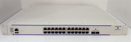 SwitchlerAlcatelAlcatel-Lucent OmniSwitch 6450-P24 L3-managed-24x10/100/1000(PoE+)+2x10G*SFP-2.El Switch